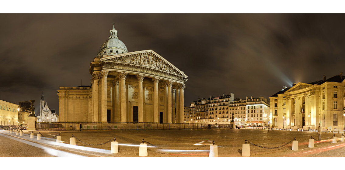 place-pantheon-nuit Panthéon