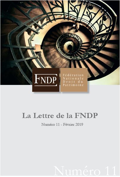 La lettre 11 de la FNDP