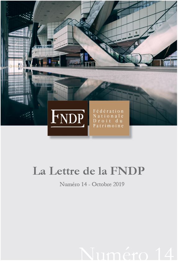 Lettre de la FNDP n°14