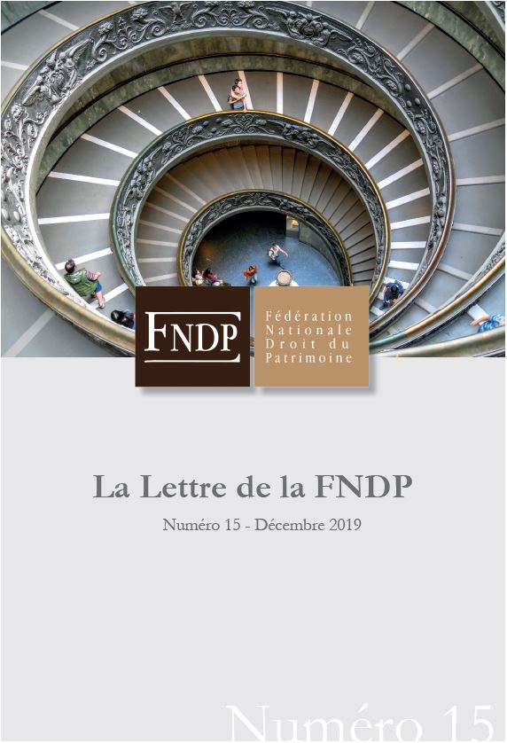 La lettre de la FNDP N°15