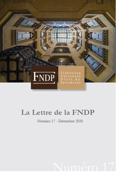 La lettre de la FNDP - N°17