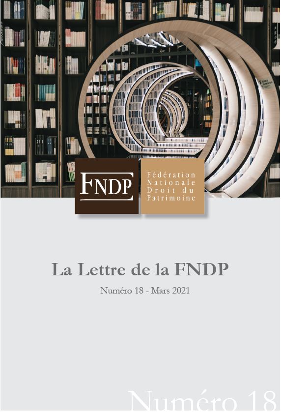 La lettre de la FNDP N°18