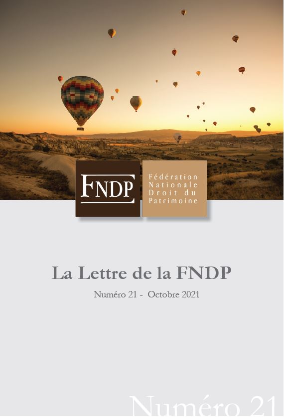 La lettre de la FNDP N°21