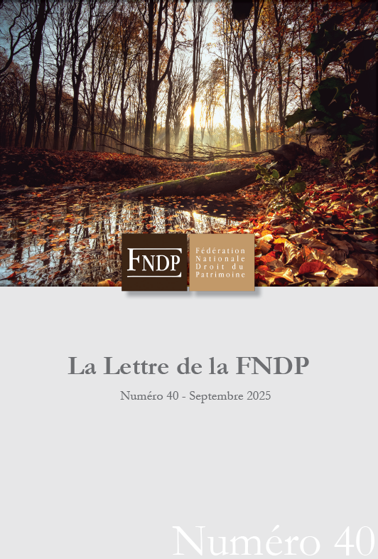 La lettre FNDP N°40